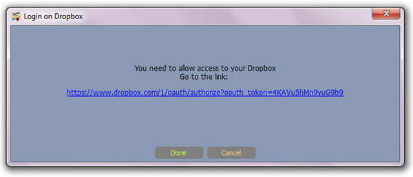 login dropbox