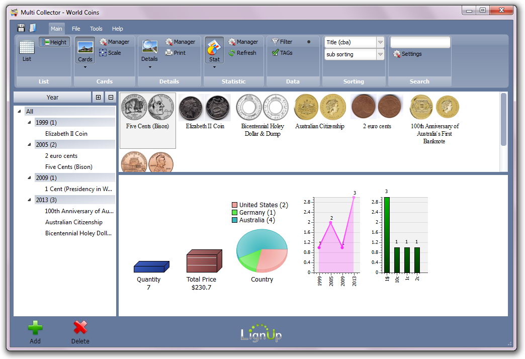 coin inventory software