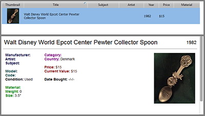 spoon colleting application